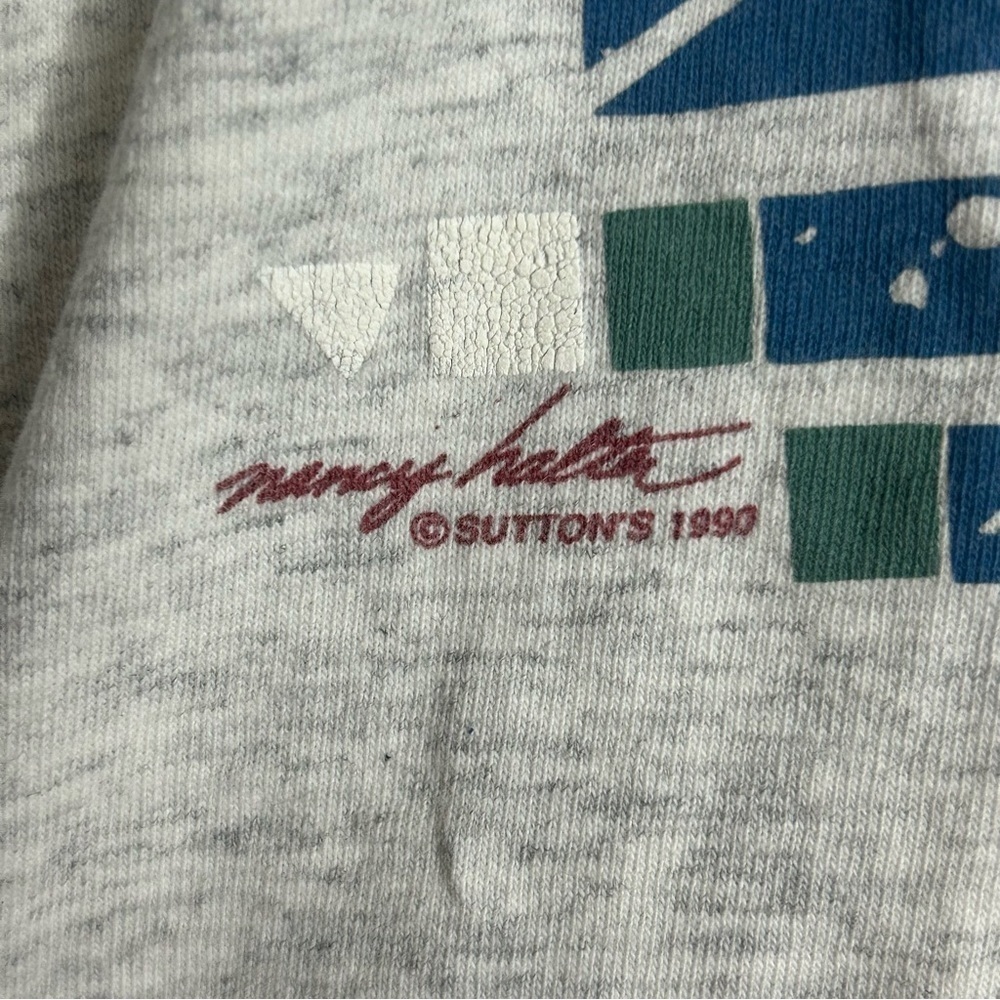 Vintage 1990 Yellowstone Distressed Single Stitch T-shirt - Picture 2 of 10